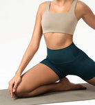 ODCLOUD 4" High Waist Lounge Yoga Shorts - ododos