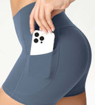 ODCLOUD 4" High Waist Lounge Yoga Shorts - ododos