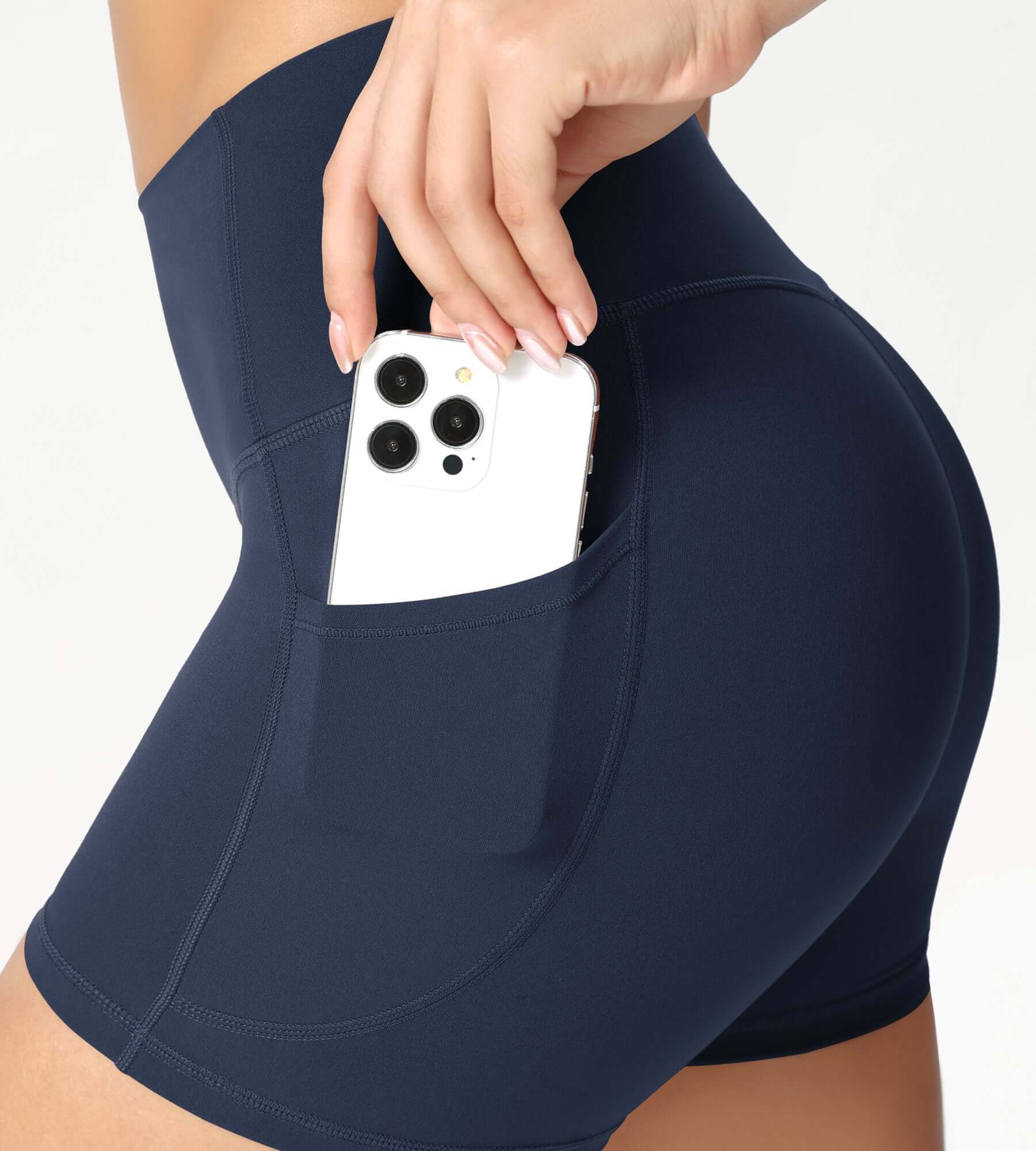 ODCLOUD 4" High Waist Lounge Yoga Shorts - ododos