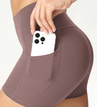 ODCLOUD 4" High Waist Lounge Yoga Shorts - ododos