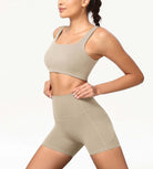 ODCLOUD 4" High Waist Lounge Yoga Shorts - ododos