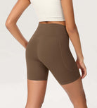 ODCLOUD 6" High Waist Lounge Yoga Shorts - ododos