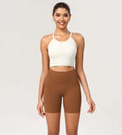 ODCLOUD 6" High Waist Lounge Yoga Shorts - ododos