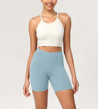 ODCLOUD 6" High Waist Lounge Yoga Shorts - ododos