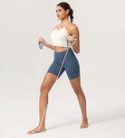 ODCLOUD 6" High Waist Lounge Yoga Shorts - ododos