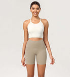 ODCLOUD 6" High Waist Lounge Yoga Shorts - ododos