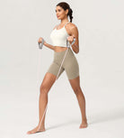 ODCLOUD 6" High Waist Lounge Yoga Shorts - ododos
