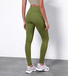 28" High Waisted Yoga Leggings with Pockets - ododos