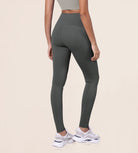 28" High Waisted Yoga Leggings with Pockets - ododos