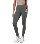 28" High Waisted Yoga Leggings with Pockets - ododos