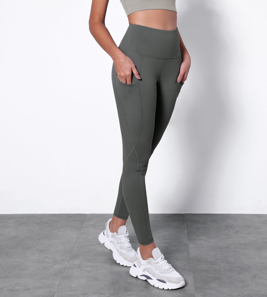 7/8 High Waist Sports Leggings with Pockets