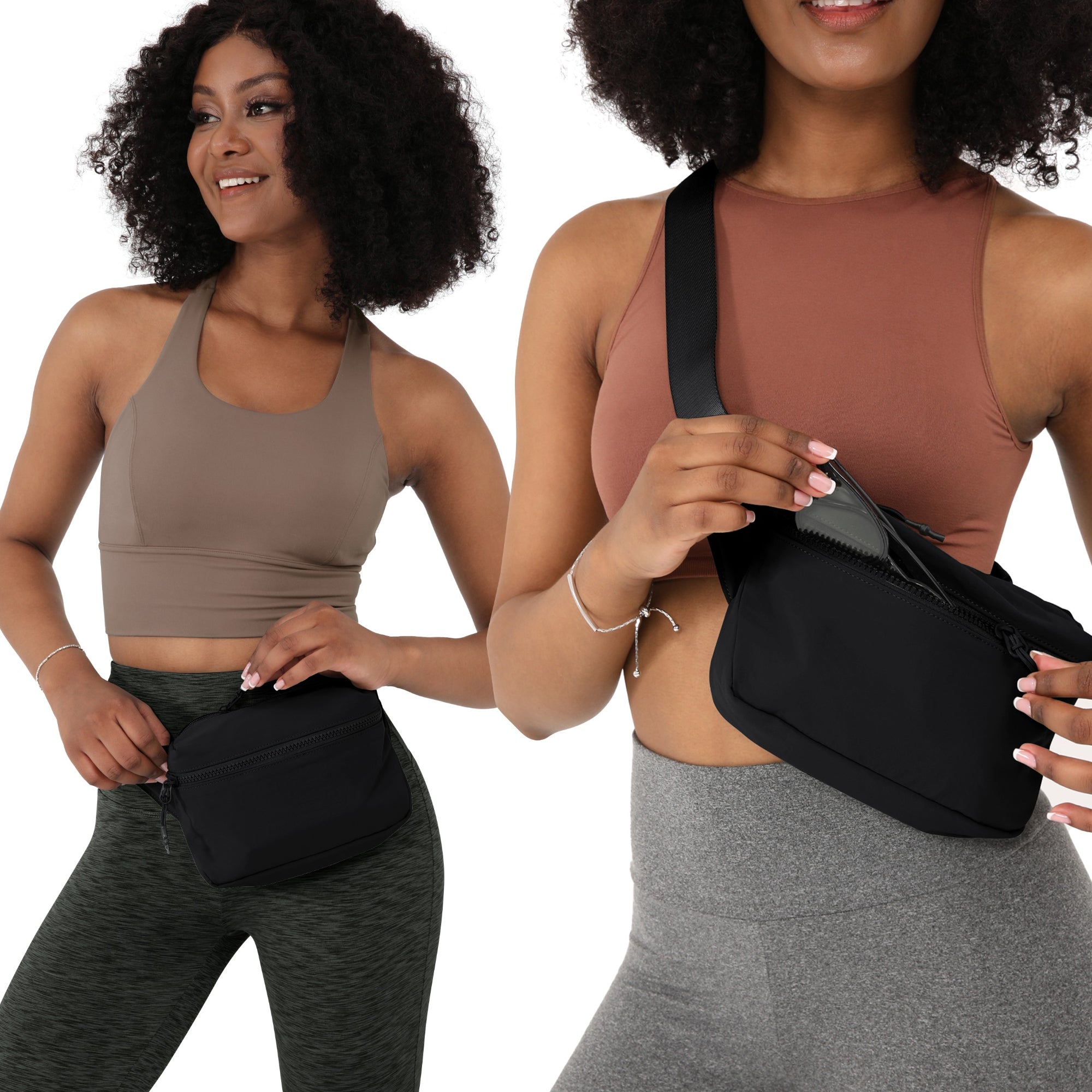 2L Belt Bag with Adjustable Strap - ododos