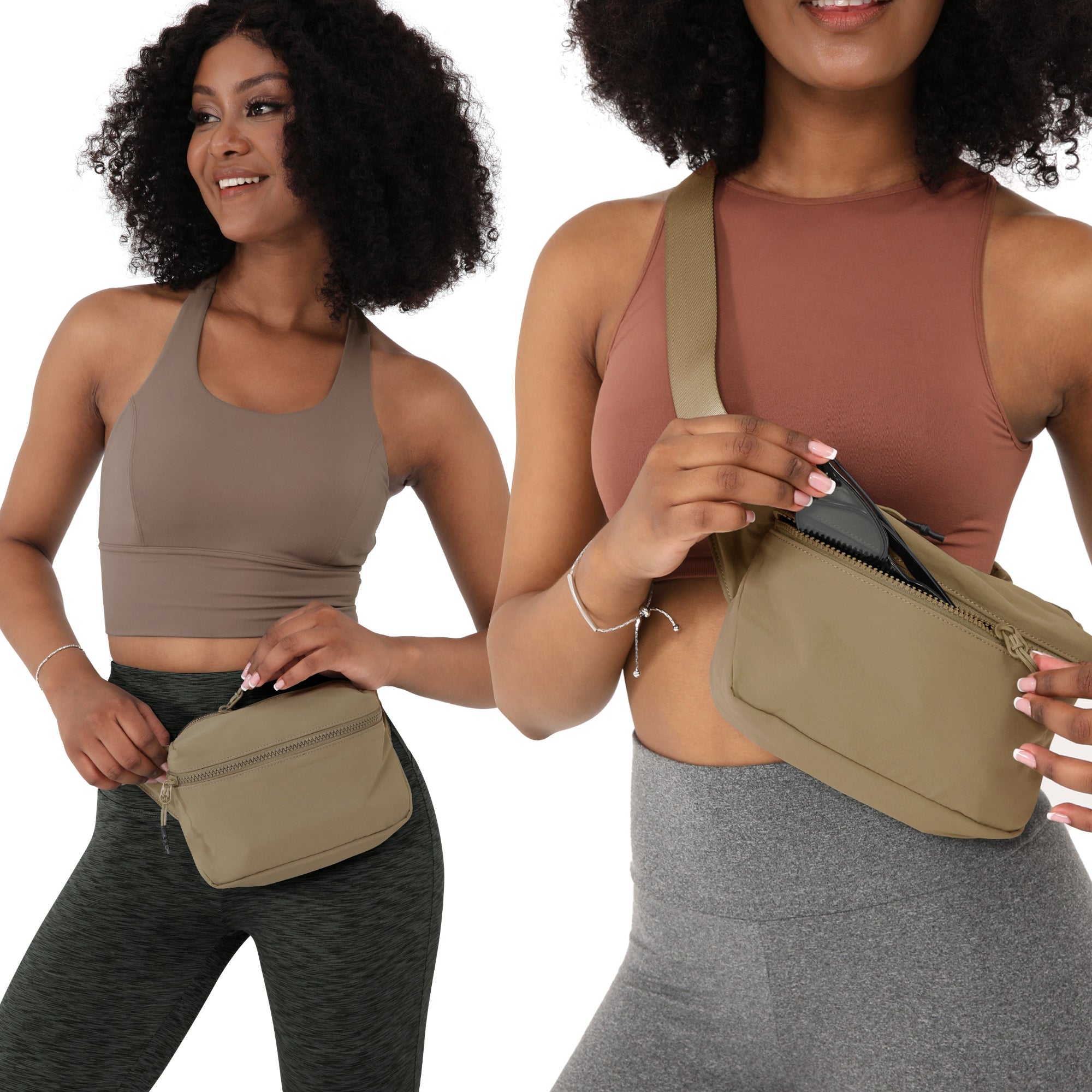 2L Belt Bag with Adjustable Strap - ododos