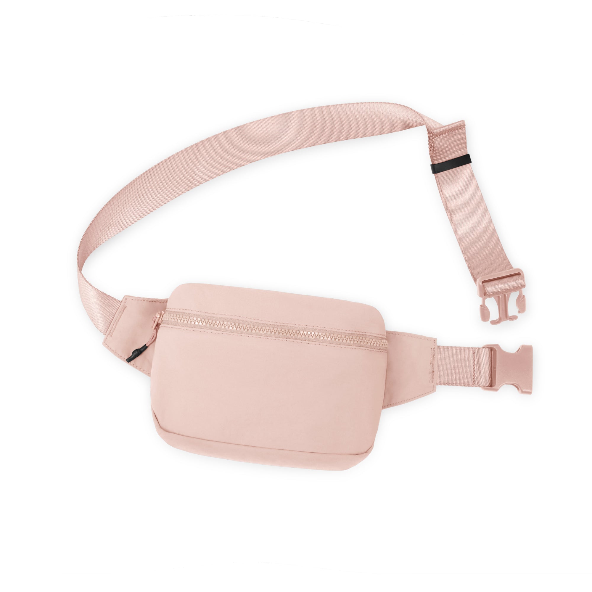 2L Belt Bag with Adjustable Strap Light Pink 8.5" x 5" x 2" - ododos