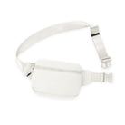 2L Belt Bag with Adjustable Strap White 8.5" x 5" x 2" - ododos