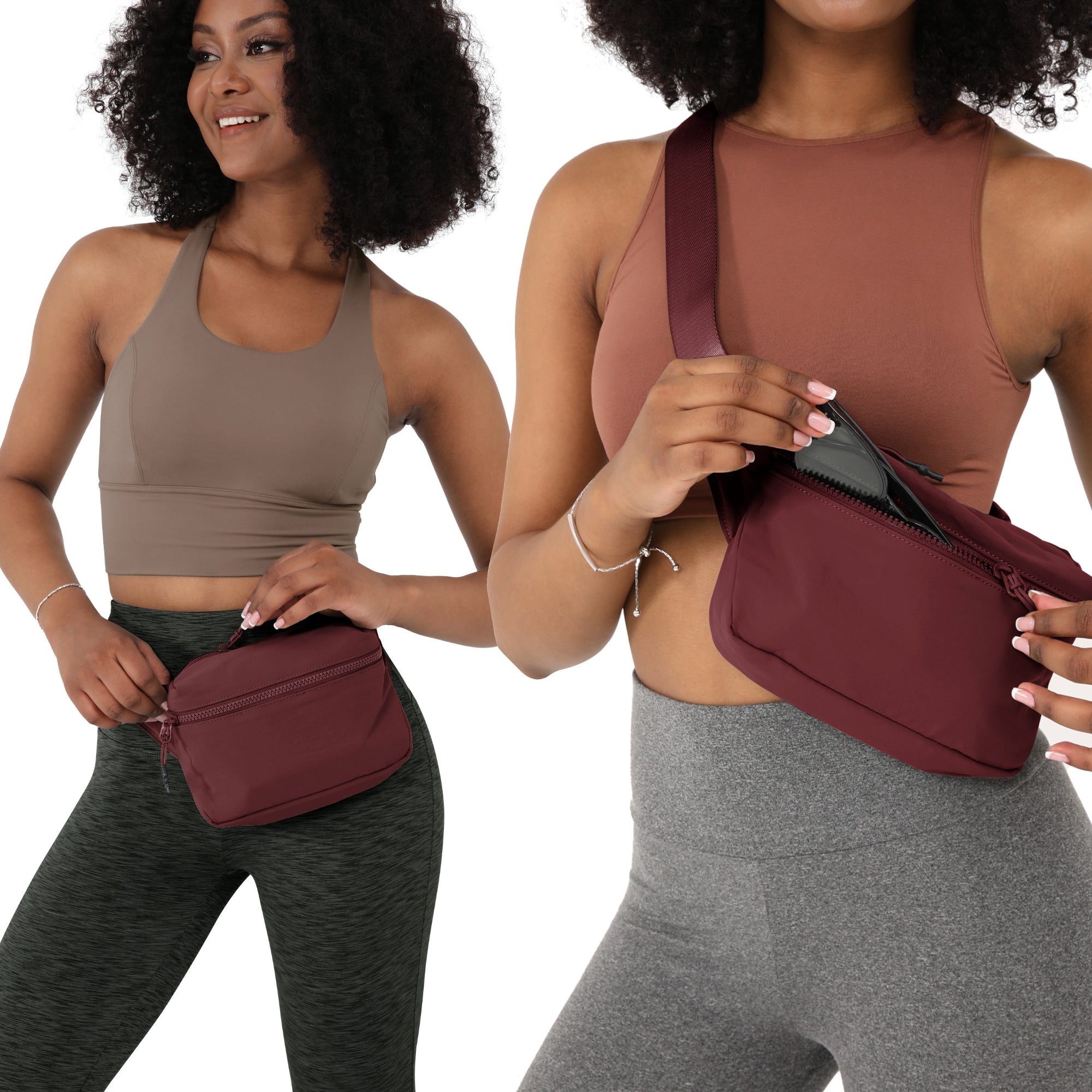 2L Belt Bag with Adjustable Strap - ododos