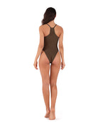 Seamless Ribbed Sexy Sleeveless Bodysuit - ododos