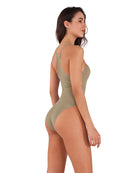 Seamless Ribbed Sexy Sleeveless Bodysuit - ododos