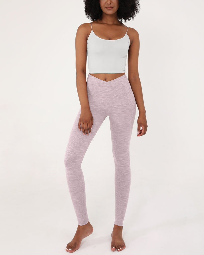  7/8 Workout Cross Waist Leggings - ododos
