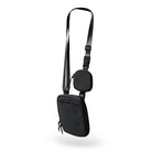Crossbody Bag with Removable Small Bag Black One Size - ododos