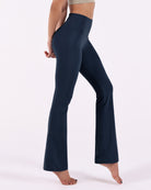 29" High Waisted Flared Work Pants - ododos