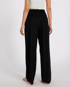 28" Wide Leg Palazzo Loose Comfy Lounge Pants with Pockets - ododos
