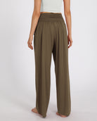 28" Wide Leg Palazzo Loose Comfy Lounge Pants with Pockets - ododos