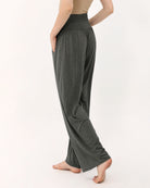 28" Wide Leg Palazzo Loose Comfy Lounge Pants with Pockets - ododos