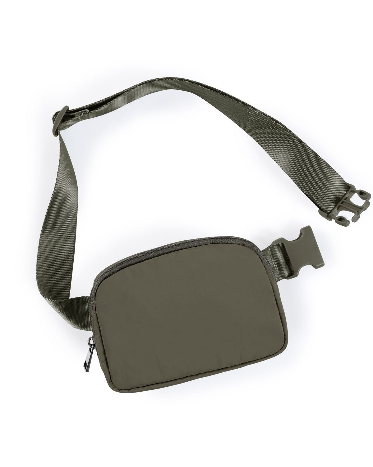 Unisex Mini Belt Bag Dark Umber 8" x 2" x 5.5" - ododos