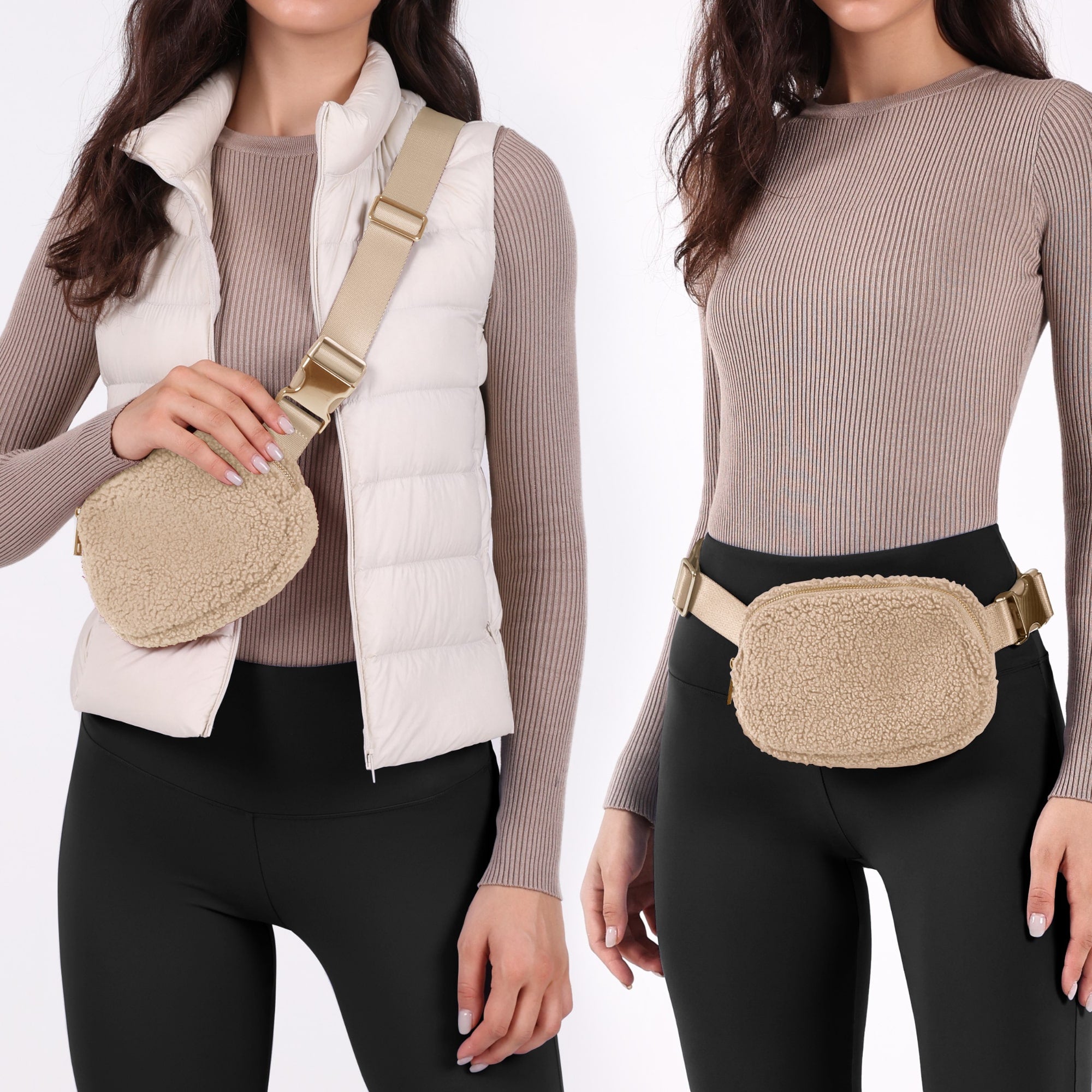 Fleece Mini Belt Bag - ododos