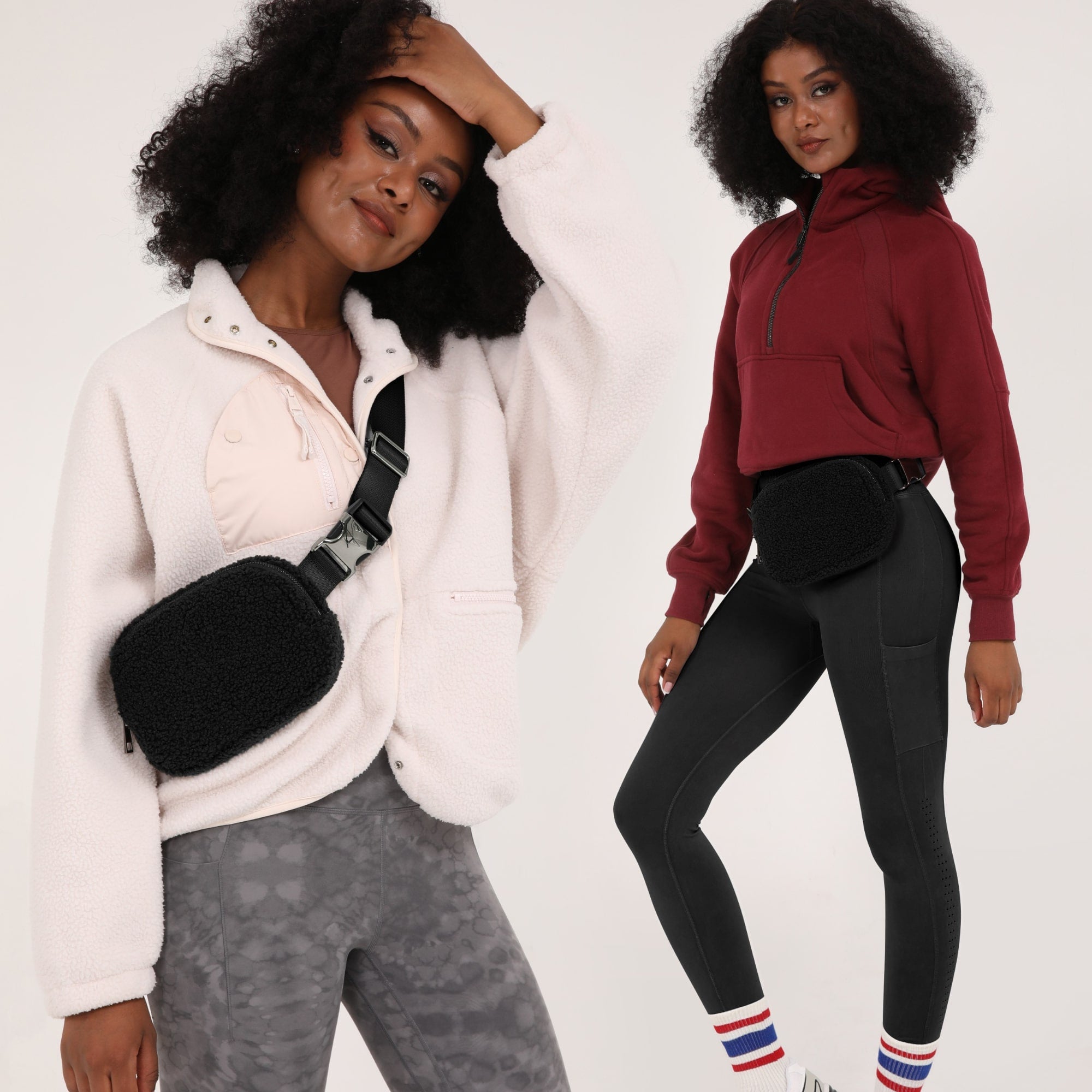 Fleece Mini Belt Bag - ododos