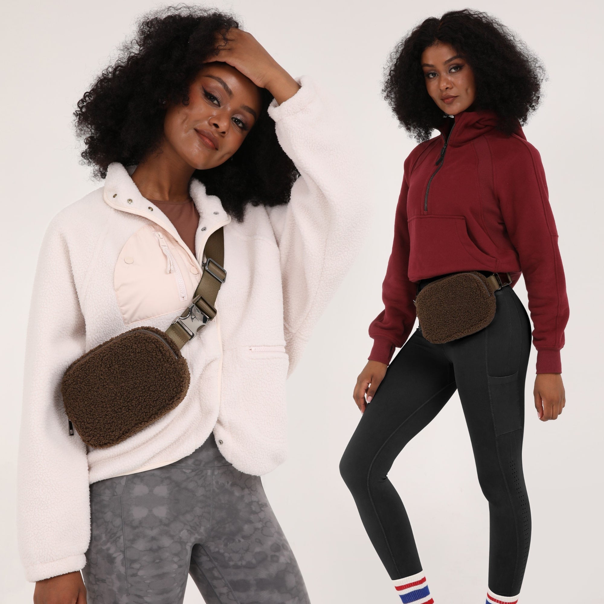 Fleece Mini Belt Bag - ododos