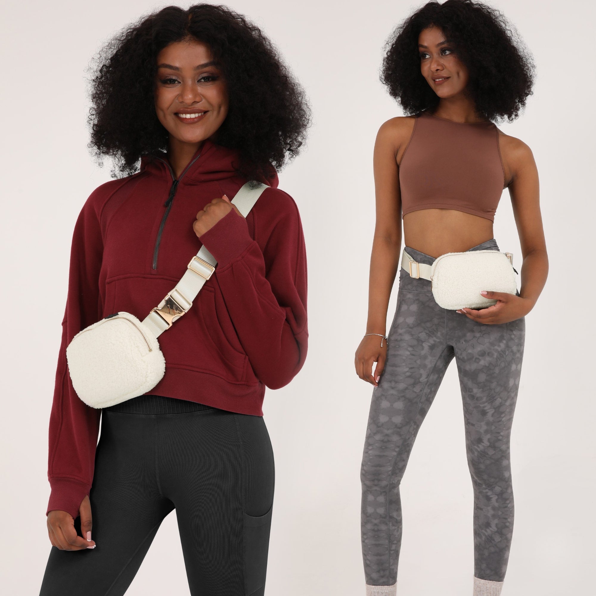 Fleece Mini Belt Bag - ododos