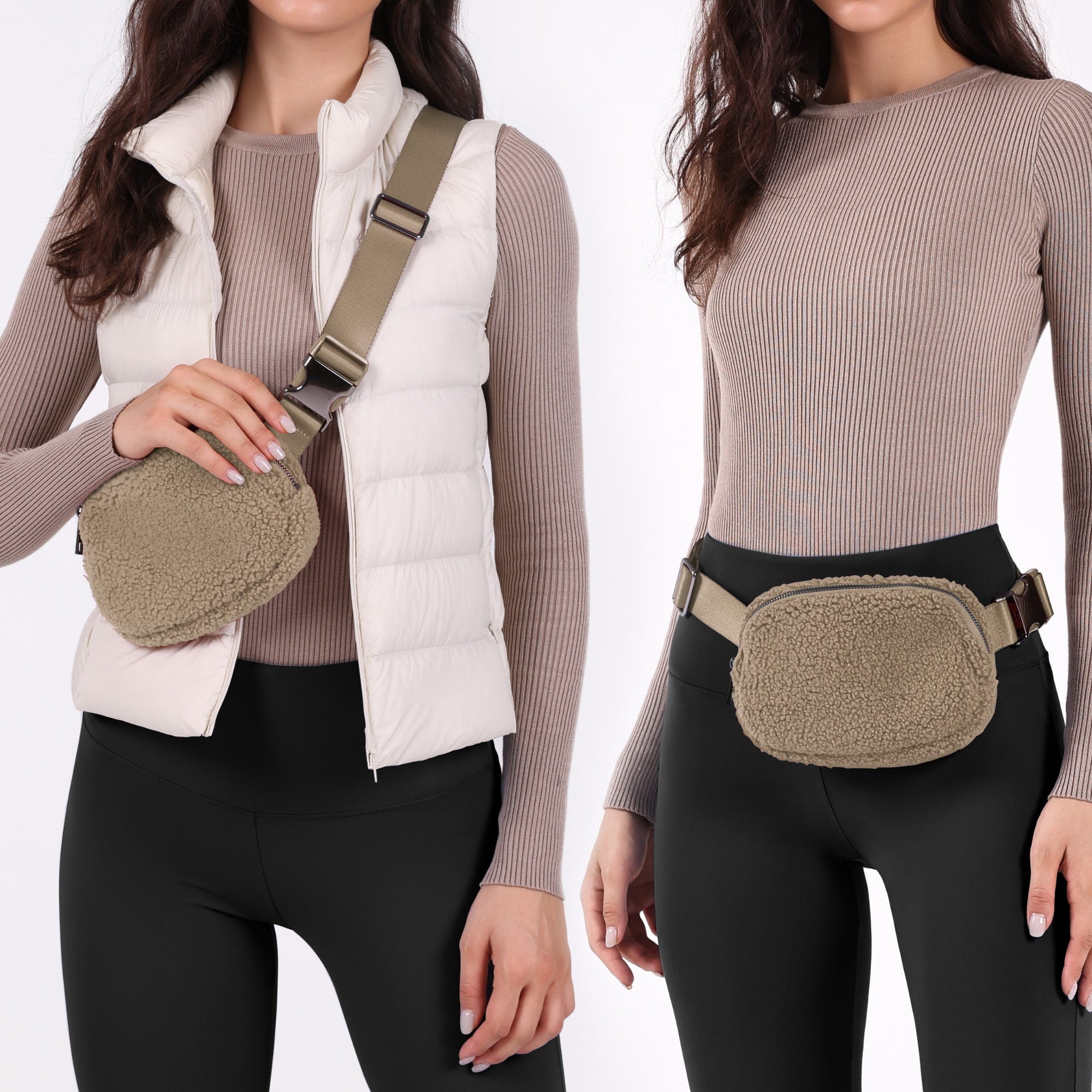 Fleece Mini Belt Bag - ododos
