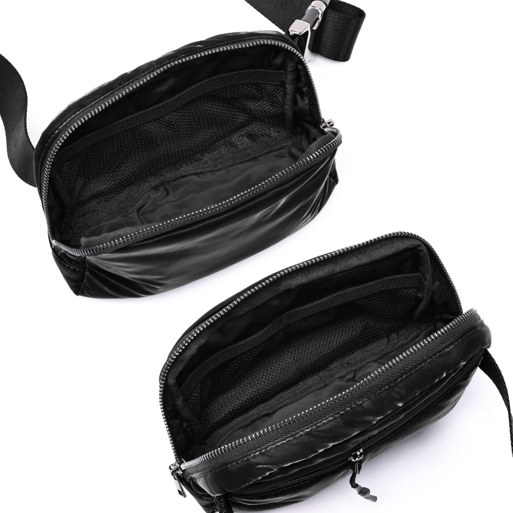  Holographic Shiny Mini Belt Bag - ododos