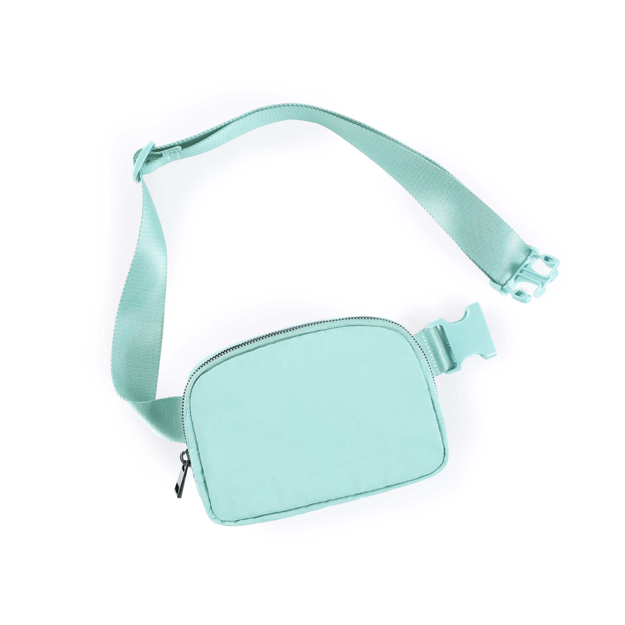 Unisex Mini Belt Bag Icing Blue 8" x 2" x 5.5" - ododos