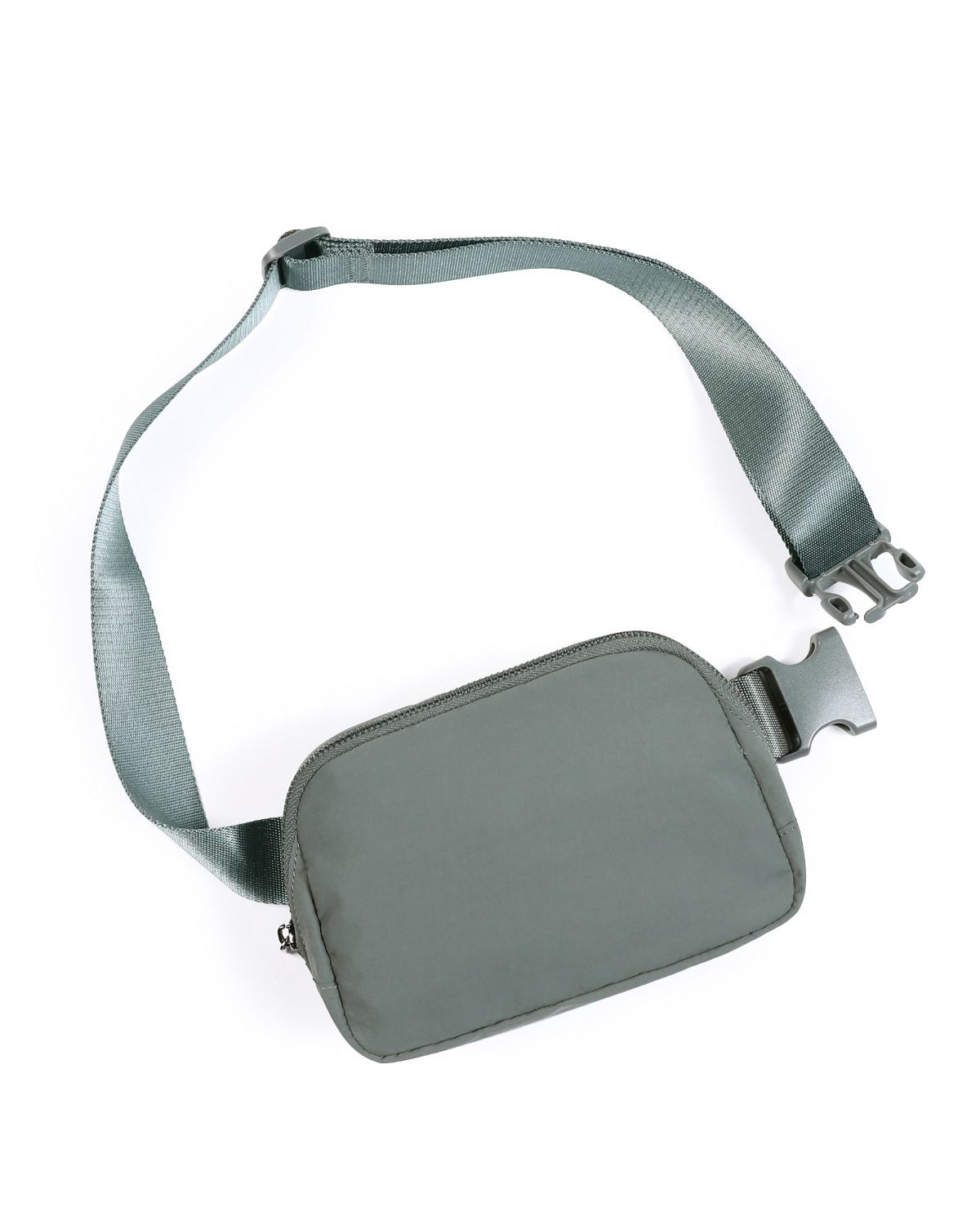 Unisex Mini Belt Bag Iron Gray 8" x 2" x 5.5" - ododos