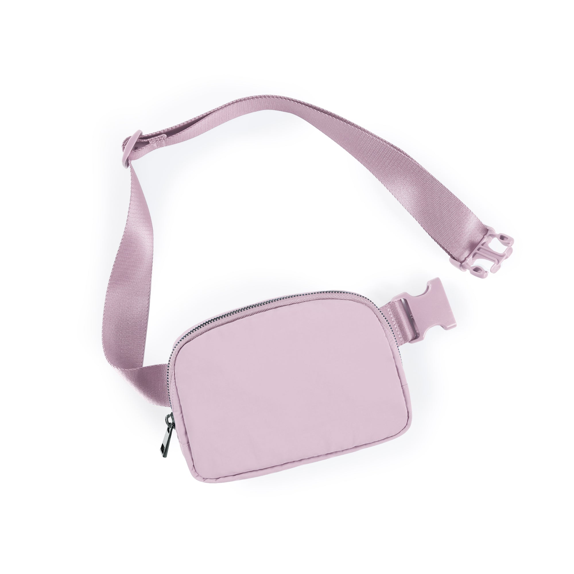 Unisex Mini Belt Bag with Adjustable Strap Lavender 8" x 2" x 5.5" - ododos