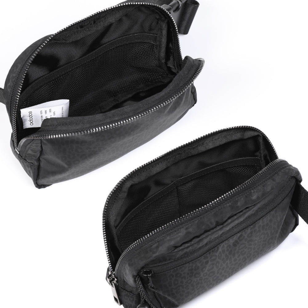 Trendy Patterned Mini Belt Bag - ododos