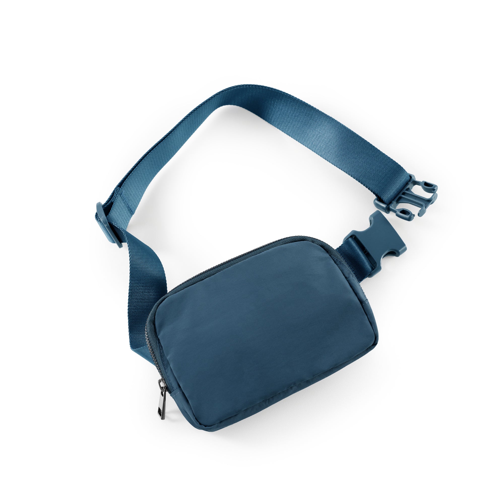 Unisex Mini Belt Bag Navy 8" x 2" x 5.5" - ododos