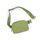 Unisex Mini Belt Bag with Adjustable Strap Olive 8" x 2" x 5.5" - ododos