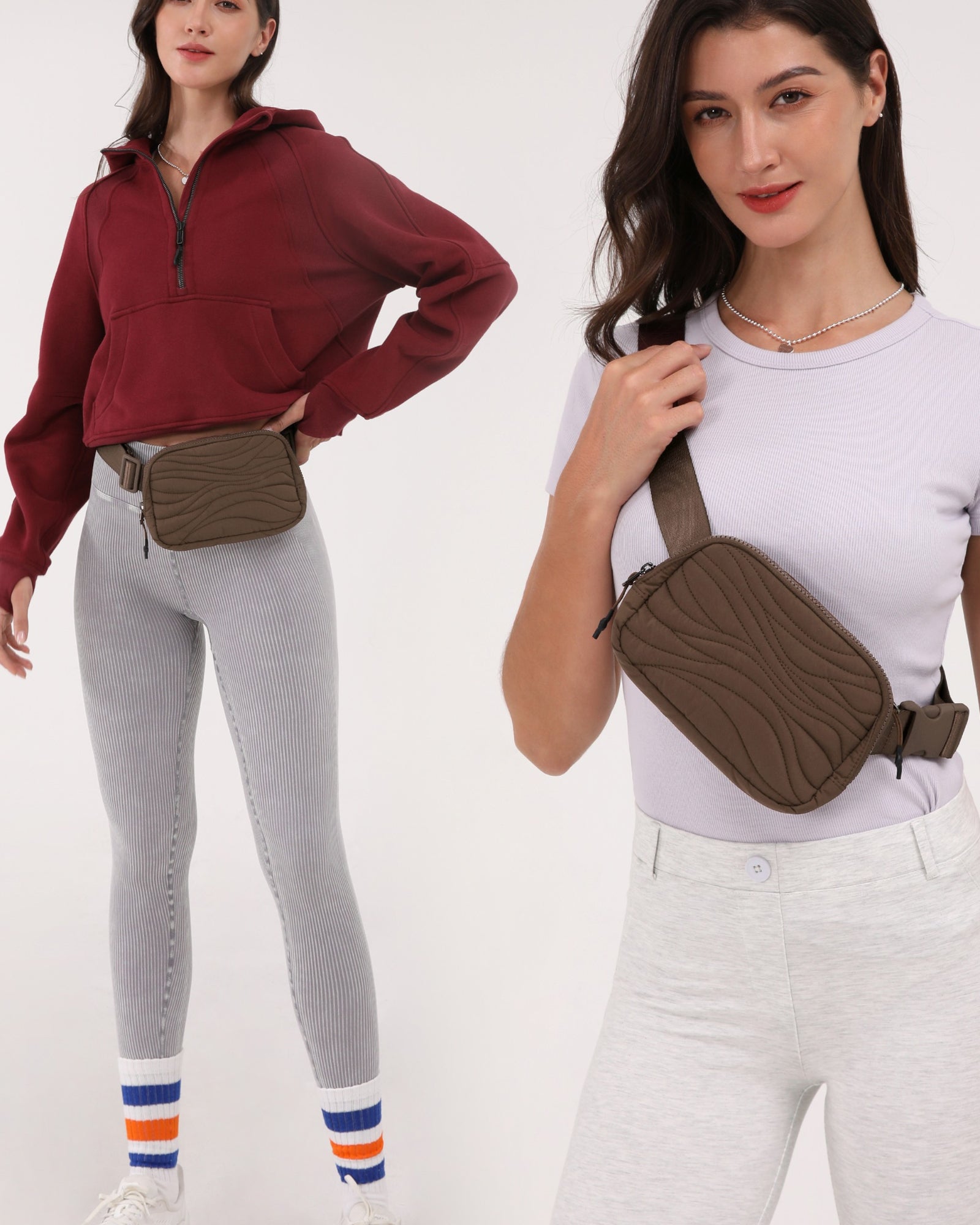 Quilted Designer Mini Belt Bag - ododos
