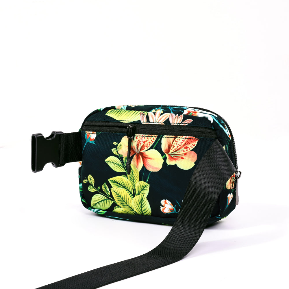 Trendy Patterned Mini Belt Bag - ododos