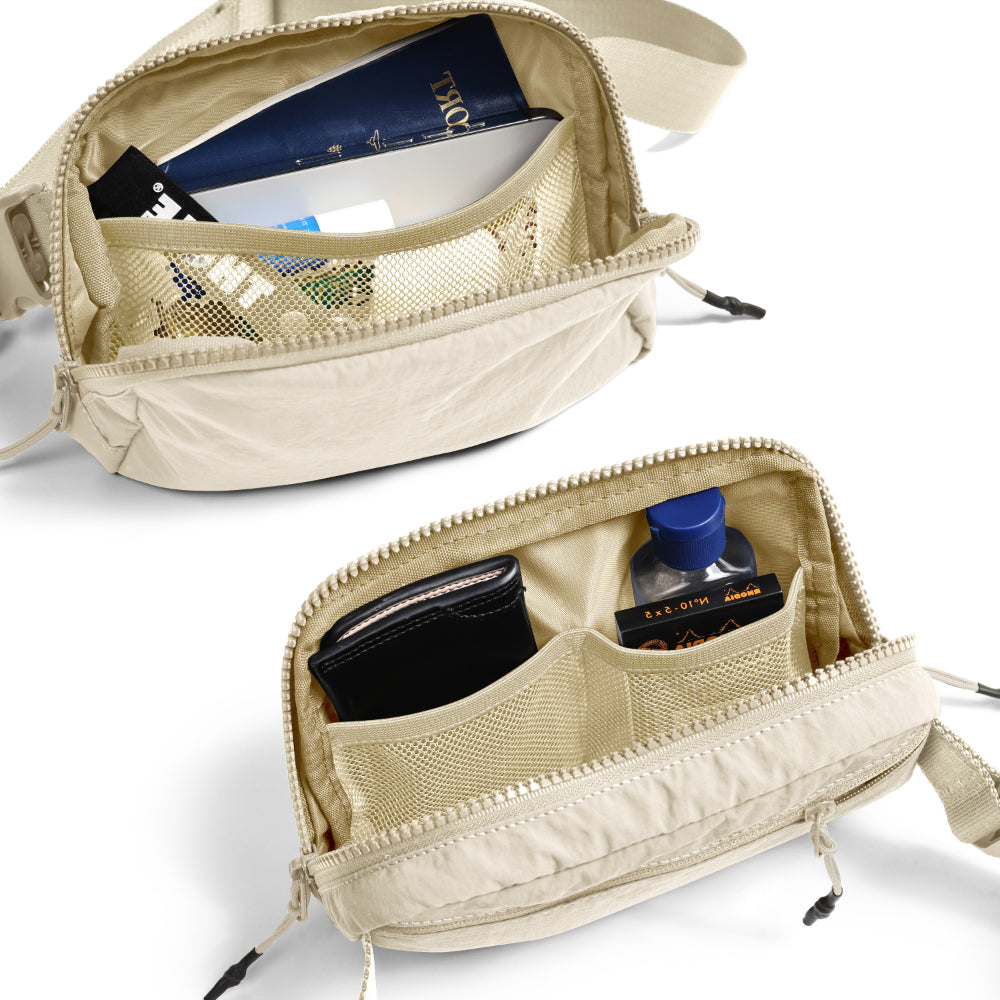 2-Way Zipper Unisex Belt Bag - ododos