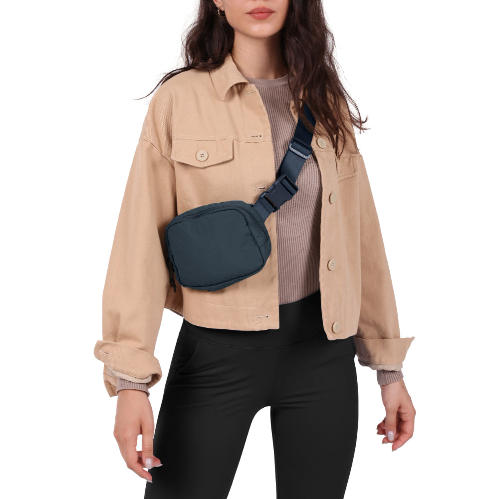  2-Way Zipper Unisex Belt Bag - ododos