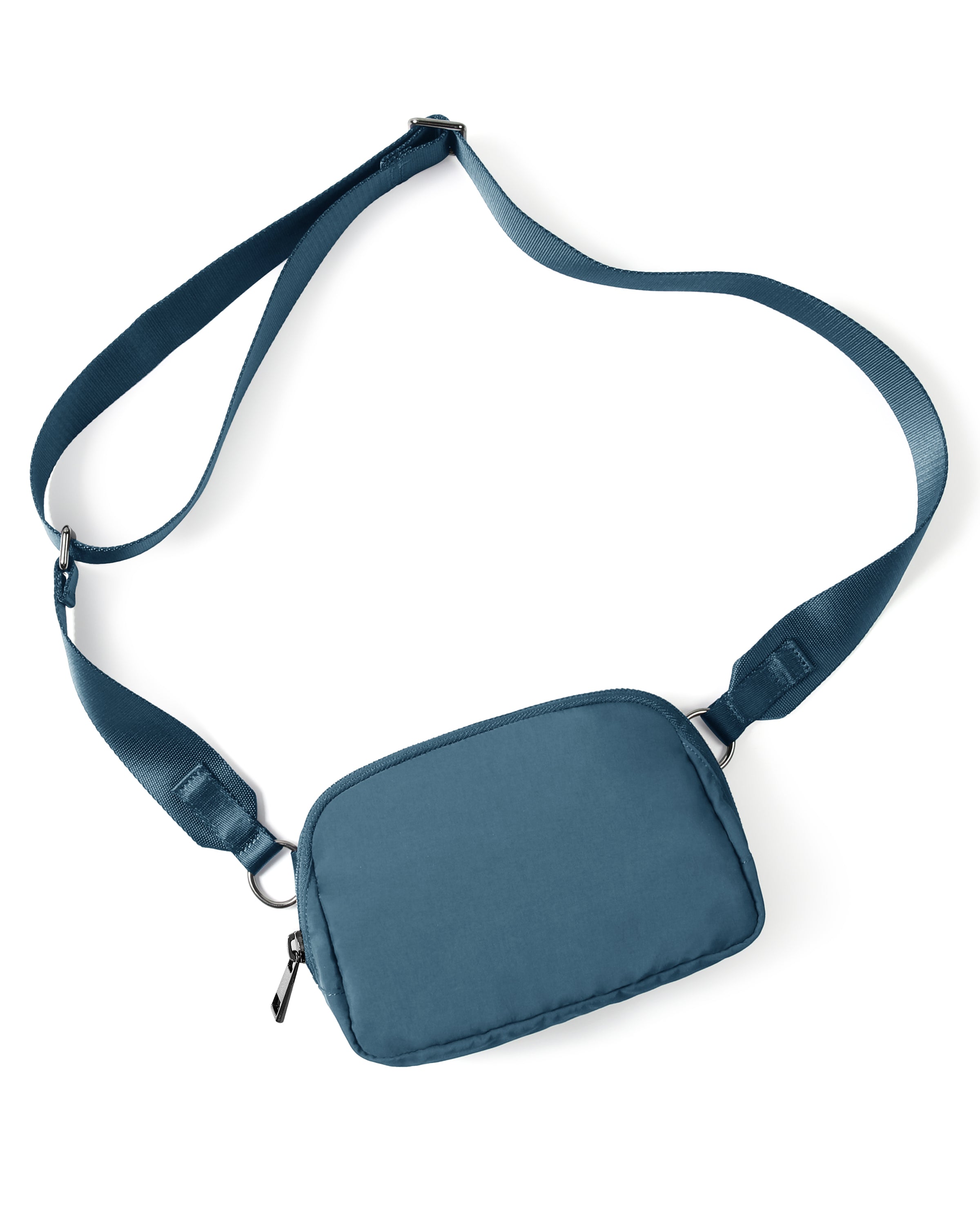 Unisex Mini Crossbody Bag Blue 8" x 2" x 5.5" - ododos