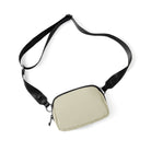 Unisex Mini Crossbody Bag Khaki 8" x 2" x 5.5" - ododos