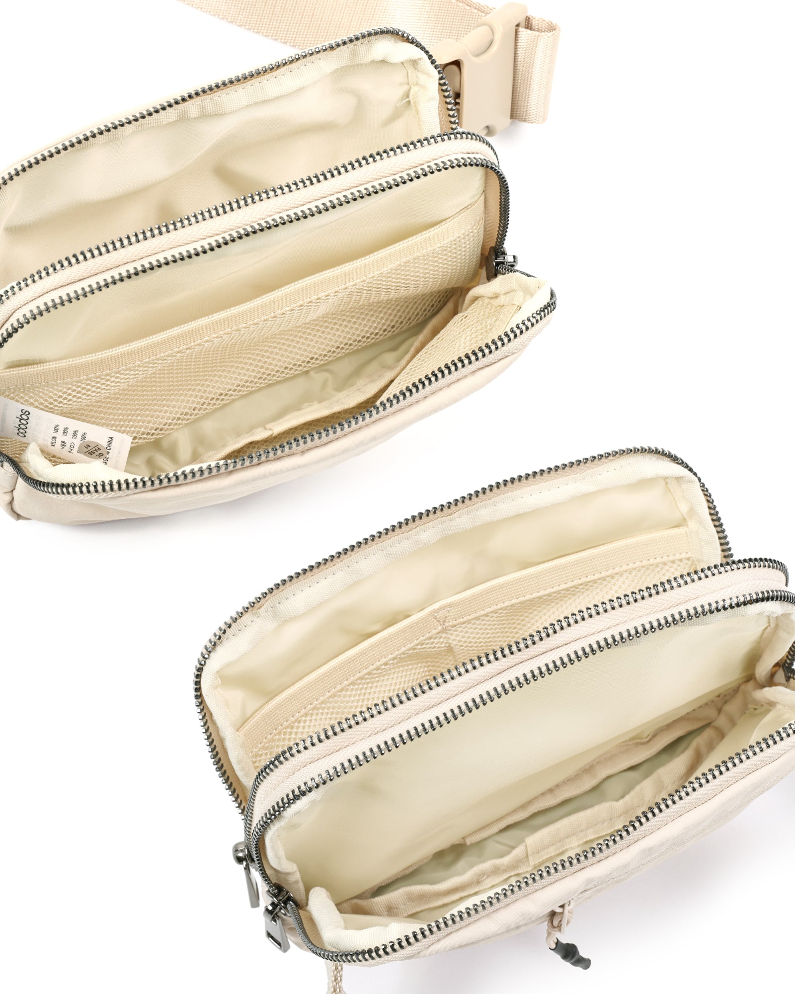 Double Zip Mini Belt Bag - ododos