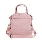 19L Travel Tote with 2 Straps Blush Pink 14.5" x 13" x 9" - ododos