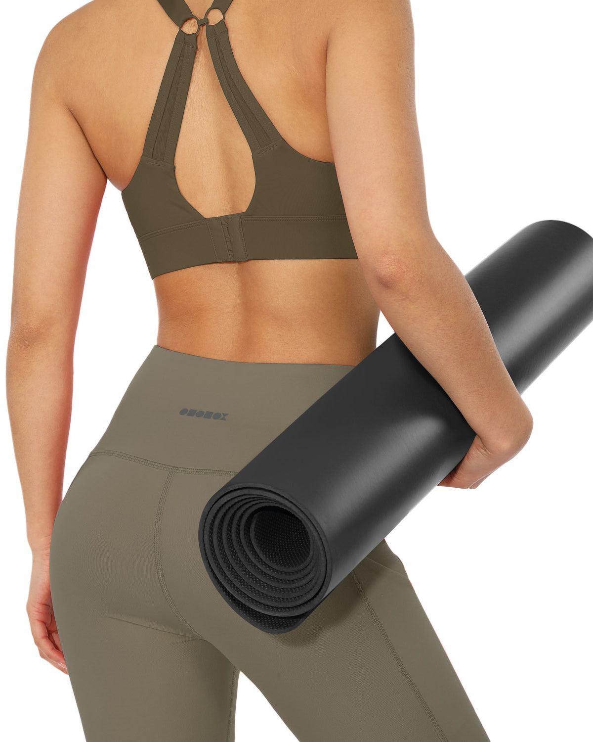 Eco Friendly PU Yoga Mat Black 5mm - ododos